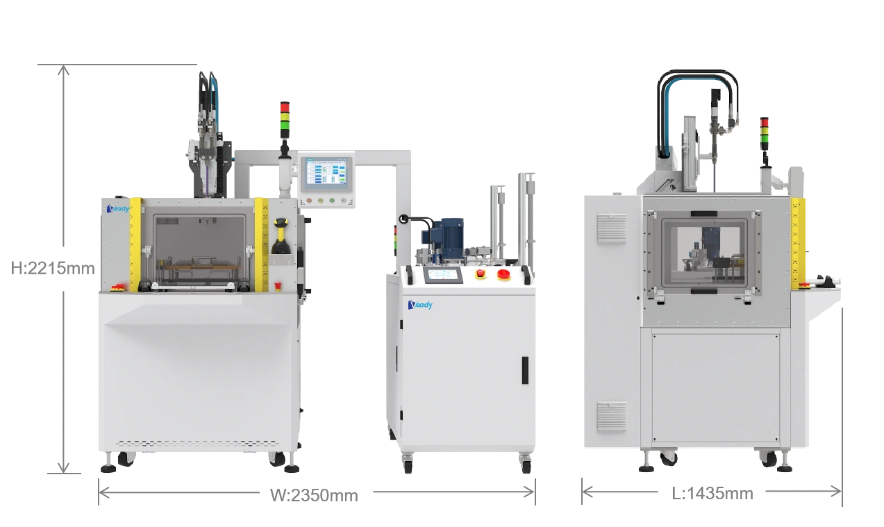 Off-line Vacuum Potting Machine