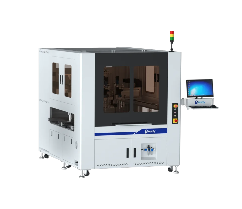 Dual-track Dual-head Vision Potting Machine